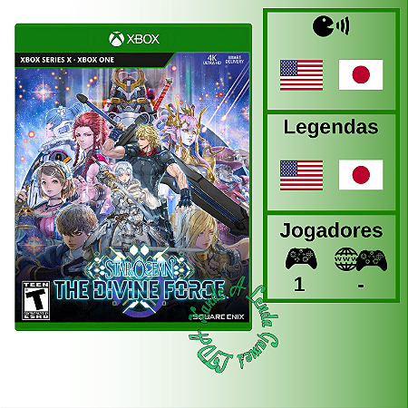 Star Ocean The Divine Force - XBOX ONE / XBOX SERIES X [EUA]