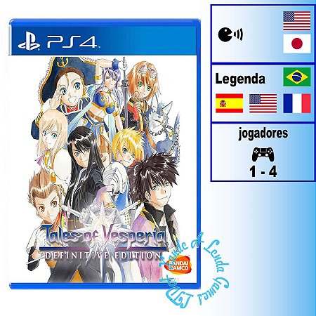 Tales of Vesperia Definitive Edition - PS4