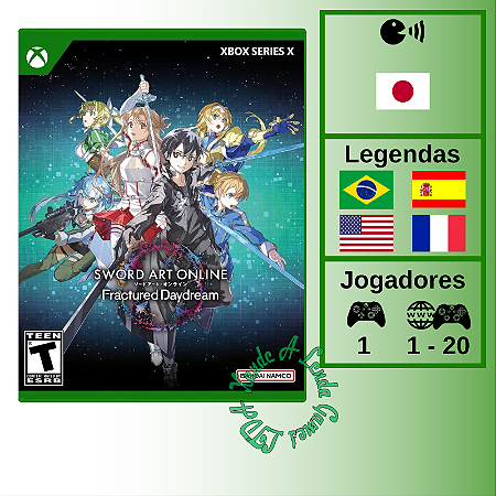 Sword Art Online Fractured Daydream - XBOX SERIES X [EUA]