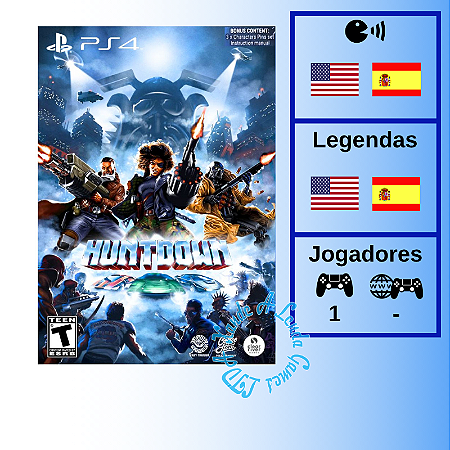 Huntdown - PS4 [EUA]