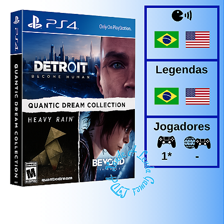 Quantic Dream Collection - PS4 [EUA]