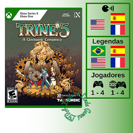Trine 5 A Clockwork Conspiracy - XBOX ONE / XBOX SERIES X [EUA]