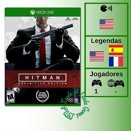 Hitman Definitive Edition - XBOX ONE [EUA]
