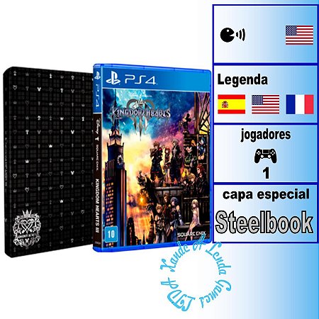 Kingdom Hearts III Steelbook Edition - PS4