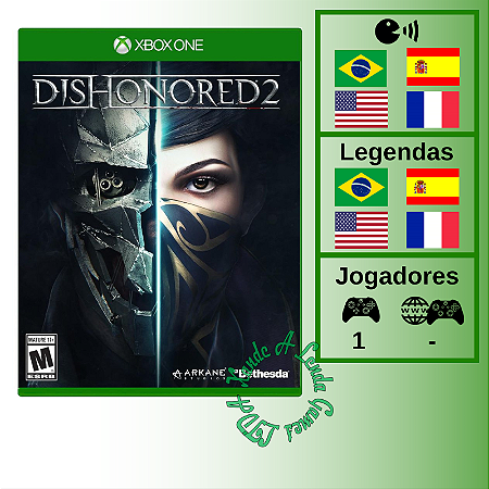Dishonored 2 - XBOX ONE [EUA]
