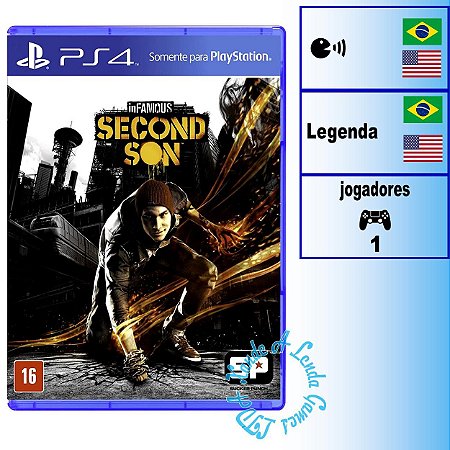 Infamous Second Son - PS4 - Novo