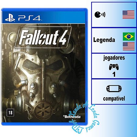 Fallout 4 - PS4 - Novo