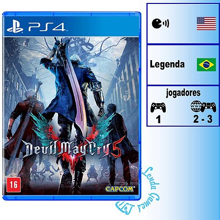 Devil May Cry 5 - PS4 - Novo