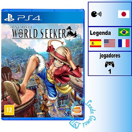 One Piece: World Seeker - PS4 - Novo