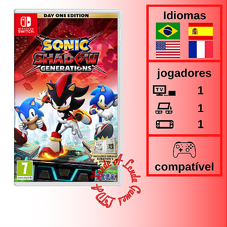 Sonic X Shadow Generations Day One Edition - SWITCH [EUROPA]