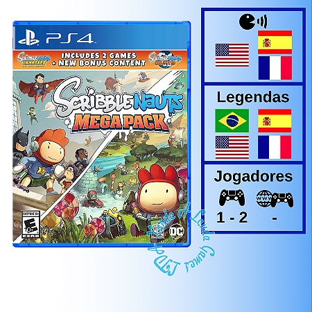 Scribblenauts Megapack - PS4 [EUA]