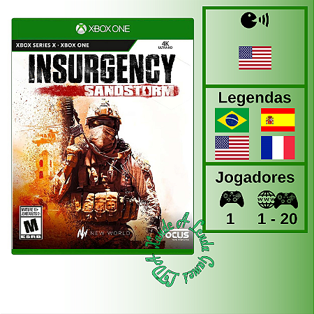 Insurgency Sandstorm - XBOX ONE / XBOX SERIES X [EUA]