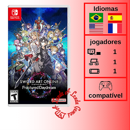 Sword Art Online Fractured Daydream - SWITCH [EUA]