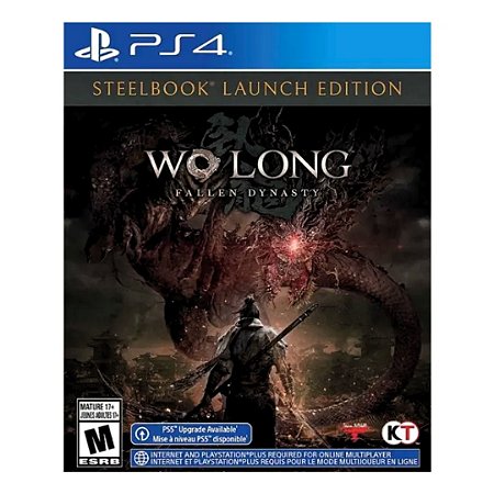 Wo Long Fallen Dynasty Steelbook Launch Edition - PS4 [EUA]