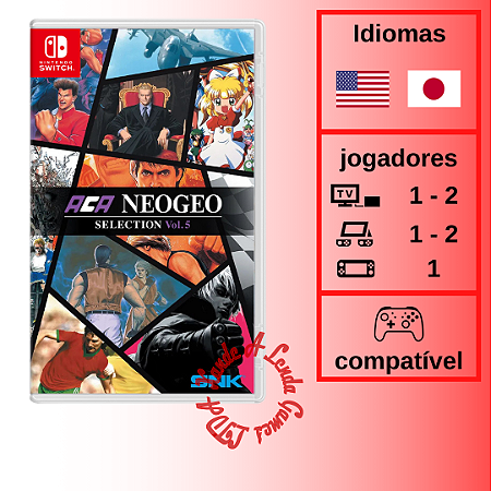 ACA NEOGEO Selection Vol. 5 - SWITCH [ÁSIA]