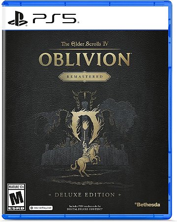 The Elder Scrolls Skyrim IV Oblivion Remastered Deluxe Edition - PS5 [EUA]
