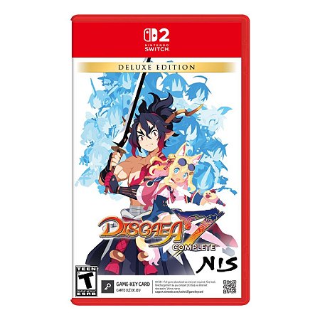 Disgaea 7 Complete Deluxe Edition - SWITCH 2 [EUA]