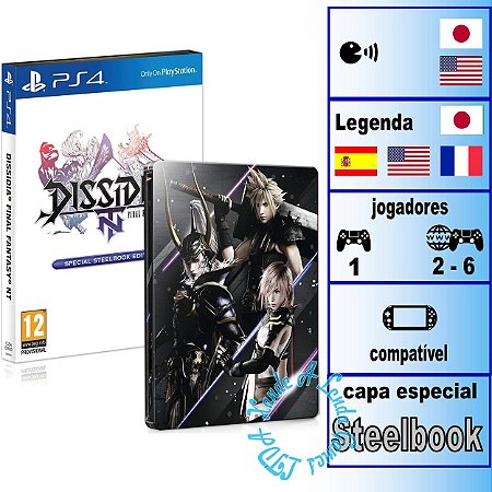 Dissidia Final Fantasy Steelbook Special Edition - PS4