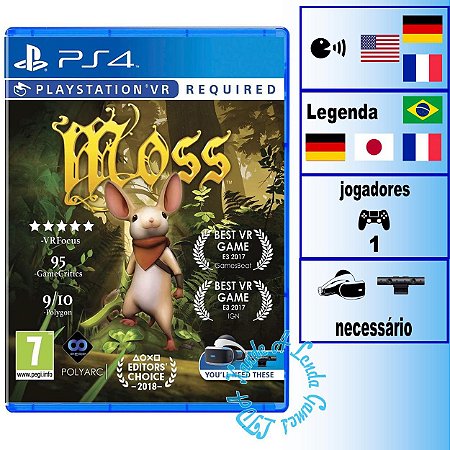 Moss - PS4 - Novo
