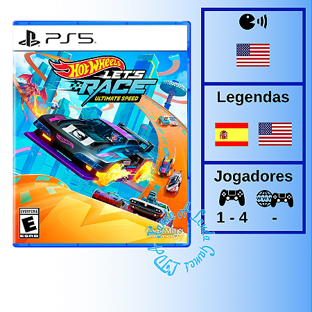 Hot Wheels Let's Race Ultimate Speed - PS5 [EUA]