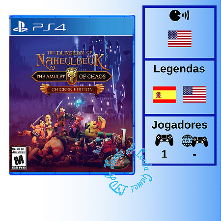 The Dungeon of Naheulbeuk: The Amulet of Chaos Chicken Edition - PS4 [EUA]