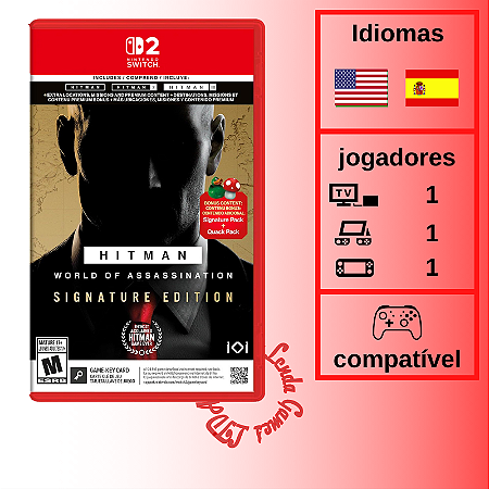 Hitman World of Assassination Signature Edition - SWITCH 2 [EUA]