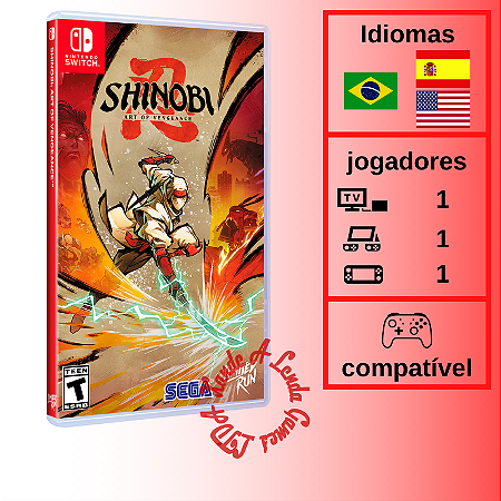 Shinobi Art of Vengeance - SWITCH [EUA]