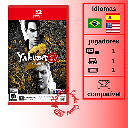 Yakuza Kiwami 2 - SWITCH 2 [EUA]