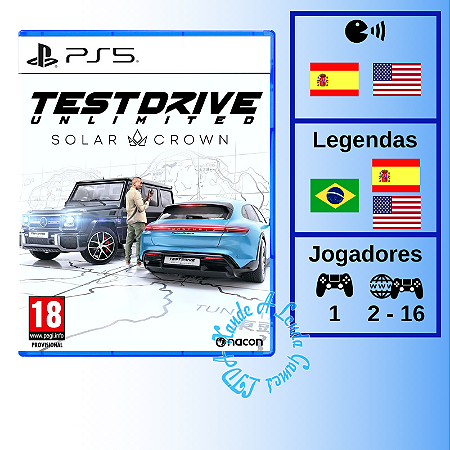 Test Drive Unlimited Solar Crown - PS5 [EUROPA]