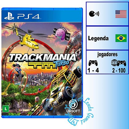 Trackmania Turbo - PS4 - Novo