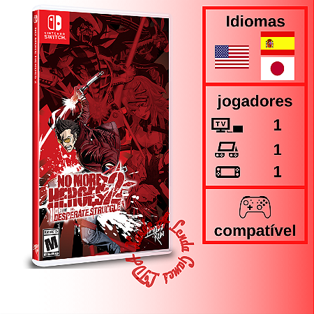 No More Heroes 2 Desperate Struggle - SWITCH [EUA]