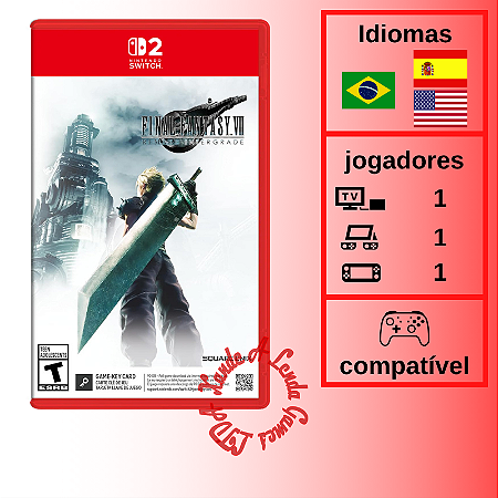 Final Fantasy VII Remake Intergrade - SWITCH 2 [EUA]