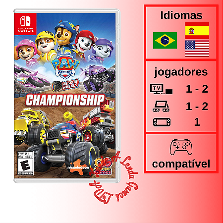 Paw Patrol Rescue Wheels Championship - SWITCH [EUA]