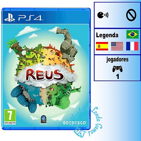 Reus - PS4 - Novo