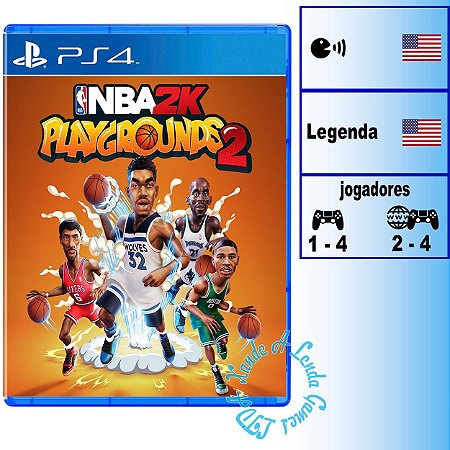 NBA 2K Playgrounds 2 - PS4 - Novo