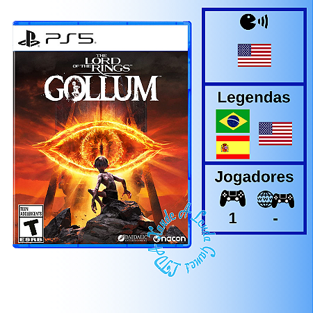 The Lord of the Rings Gollum - PS5 [EUA]