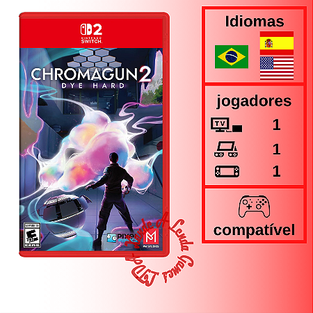 Chromagun 2 Dye Hard - SWITCH 2 [EUA]