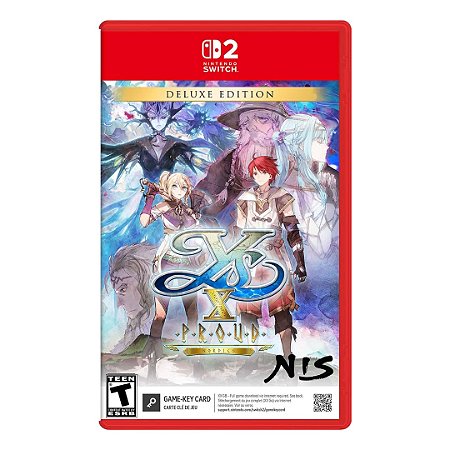 Ys X Proud Nordics Deluxe Edition - SWITCH 2 [EUA]