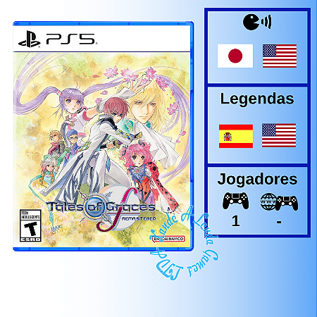 Tales of Graces f Remastered - PS5 [EUA]