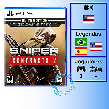 Sniper Ghost Warrior Contracts 2 Elite Edition - PS5 [EUA]