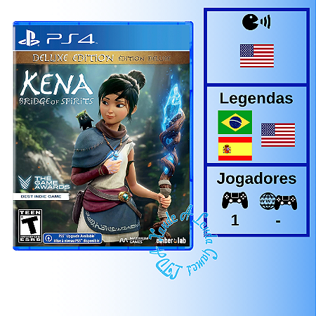 Kena Bridge of Spirits Deluxe Edition - PS4 [EUA]