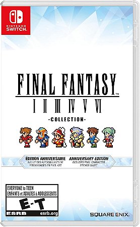 Final Fantasy I-VI Pixel Remaster Collection Anniversary Edition - SWITCH [EUA]