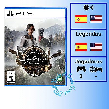 Syberia Remastered - PS5 [EUA]