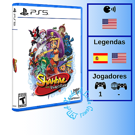 Shantae and the Pirate's Curse - PS5 [EUA]
