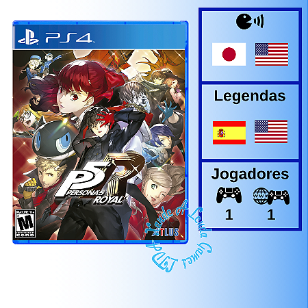 Persona 5 Royal Edition - PS4 [EUA]