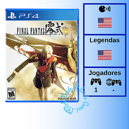 Final Fantasy Type-0 HD - PS4 [EUA]
