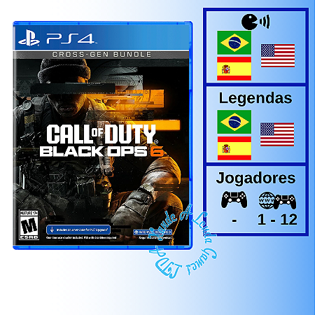 Call of Duty Black Ops 6 - PS4 [EUA]