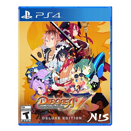 Disgaea 7 Vows of the Virtueless Deluxe Edition - PS4 [EUA]