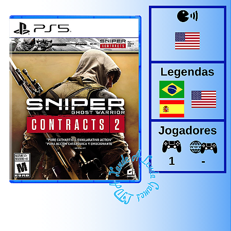 Sniper Ghost Warrior Contracts 2 Double Pack - PS5 [EUA]