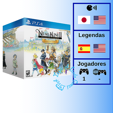 Ni No Kuni II Revenant Kingdom Collector's Edition - PS4 [EUA]
